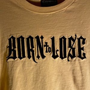 “Born To Lose” Vintage Inspired Trademark Tee